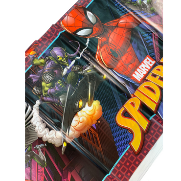 Spider-Man Webbed Plastic Tablecover - Party Centre