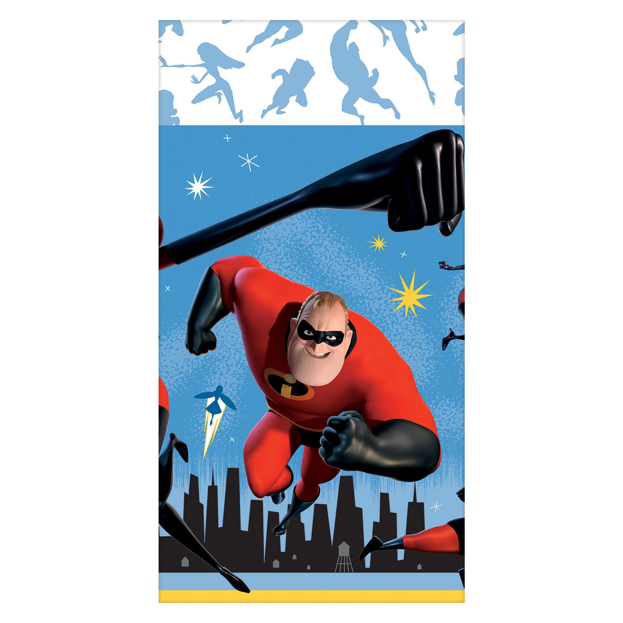 Incredibles 2 Plastic Tablecover Printed Tableware - Party Centre - Party Centre