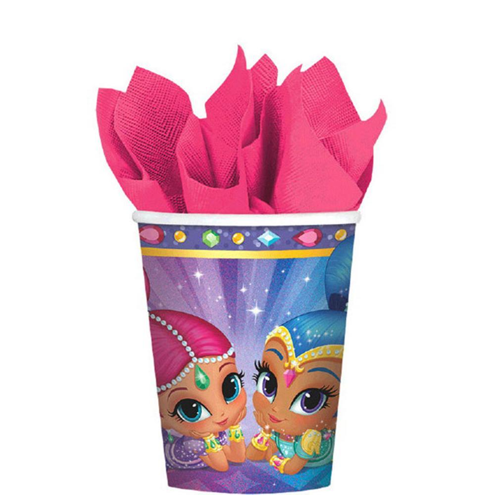 Shimmer and Shine Paper Cup 9oz 8pcs Printed Tableware - Party Centre - Party Centre