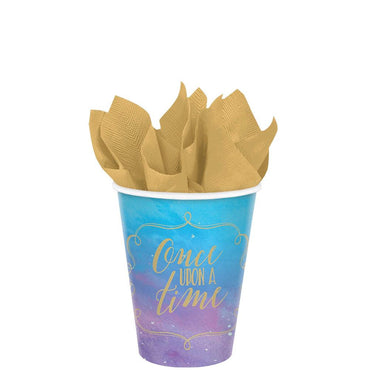 Disney Princess Paper Cups 9oz, 8pcs Printed Tableware - Party Centre - Party Centre