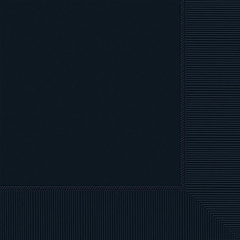 Jet Black 2-Ply Lunch Napkin, 40ct