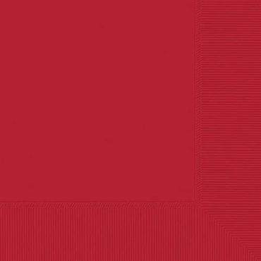 Apple Red 2-Ply Lunch Napkin, 40ct - Party Centre