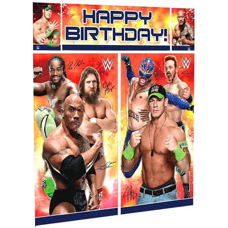 WWE Scene Setter 5pcs Decorations - Party Centre