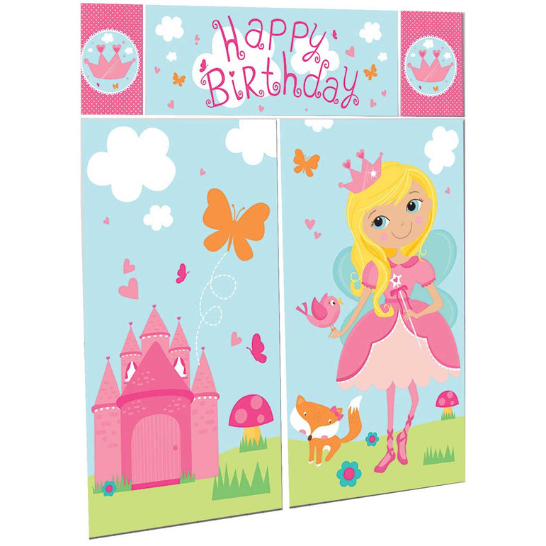 Woodland Princess Scene Setters 5pcs Decorations - Party Centre