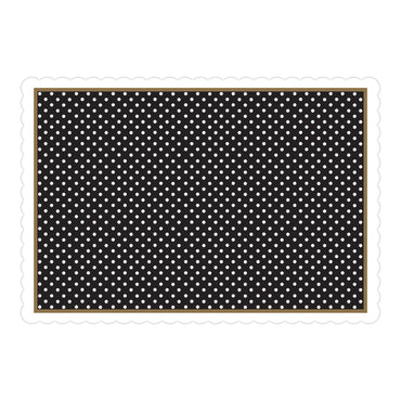 A Day In Paris Paper Placemats 24pcs Printed Tableware - Party Centre - Party Centre