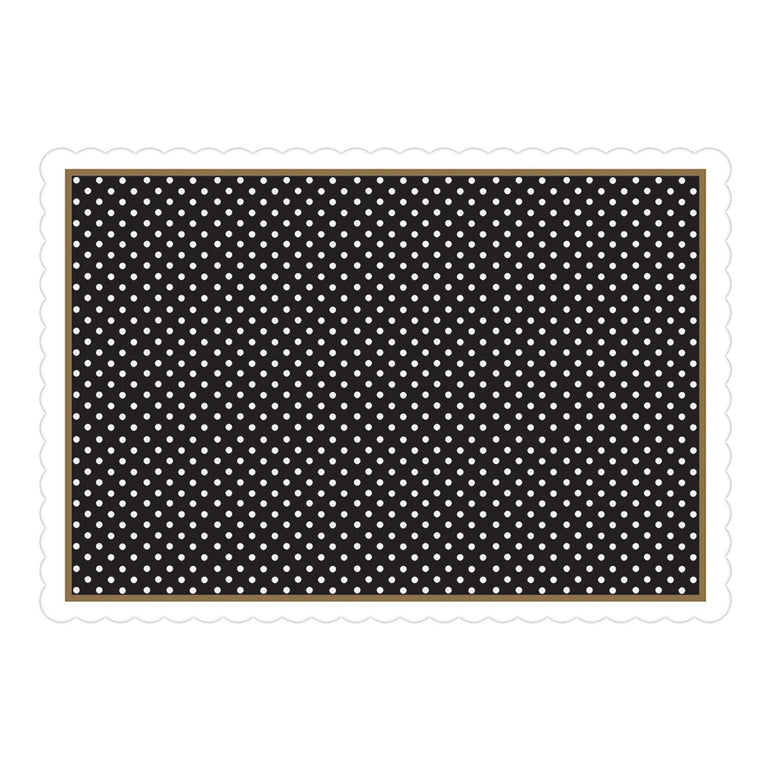 A Day In Paris Paper Placemats 24pcs Printed Tableware - Party Centre