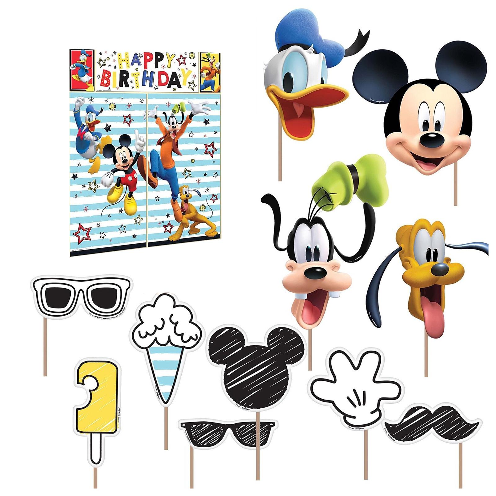 Mickey On The Go Scene Setters With Props Decorations - Party Centre - Party Centre