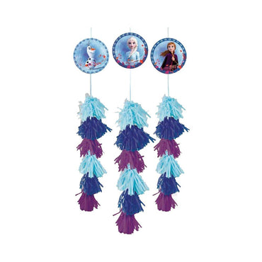 Frozen II Dangle Hanging Decorations 3pcs Decorations - Party Centre - Party Centre