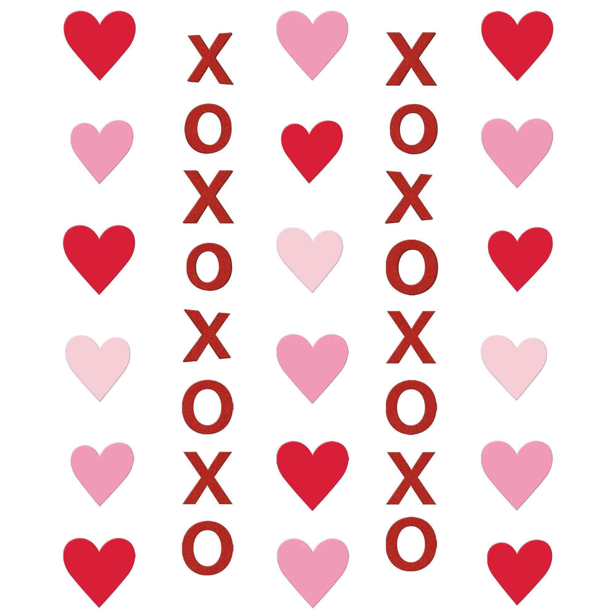 Valentines Day Xoxo Hanging Decoration - Party Centre