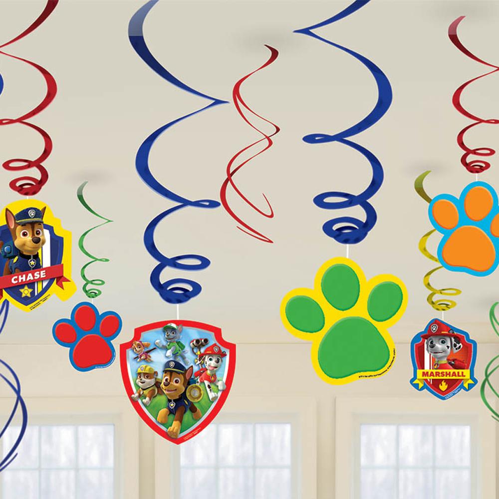 Paw Patrol Swirl Decoration Value Pack Decorations - Party Centre - Party Centre