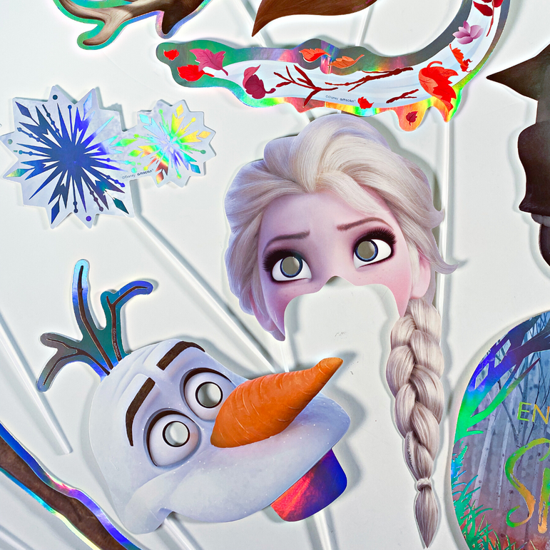 خلفية جاهزة بتصميم فروزن 2 مع دعائم