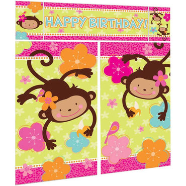 Monkey Love Scene Setter 5pcs Decorations - Party Centre - Party Centre