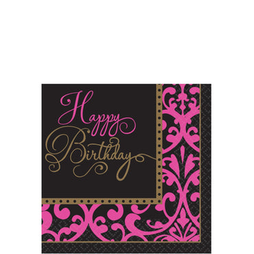 Fabulous Celebration Beverage Tissues 36pcs Printed Tableware - Party Centre - Party Centre