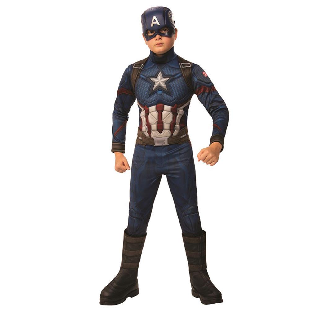 Child Captain America Avengers Deluxe Costume Costumes & Apparel - Party Centre - Party Centre