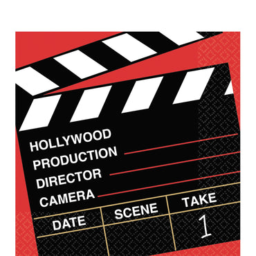 Director's Cut Lunch Tissues 36pcs Printed Tableware - Party Centre - Party Centre