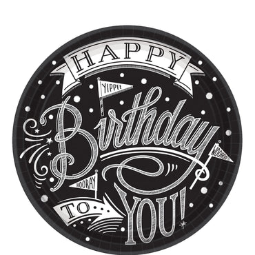 Hooray It's Your Birthday Paper Plates 10.5in, 18pcs Printed Tableware - Party Centre - Party Centre
