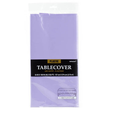 Lavender Plastic Table Cover Solid Tableware - Party Centre - Party Centre