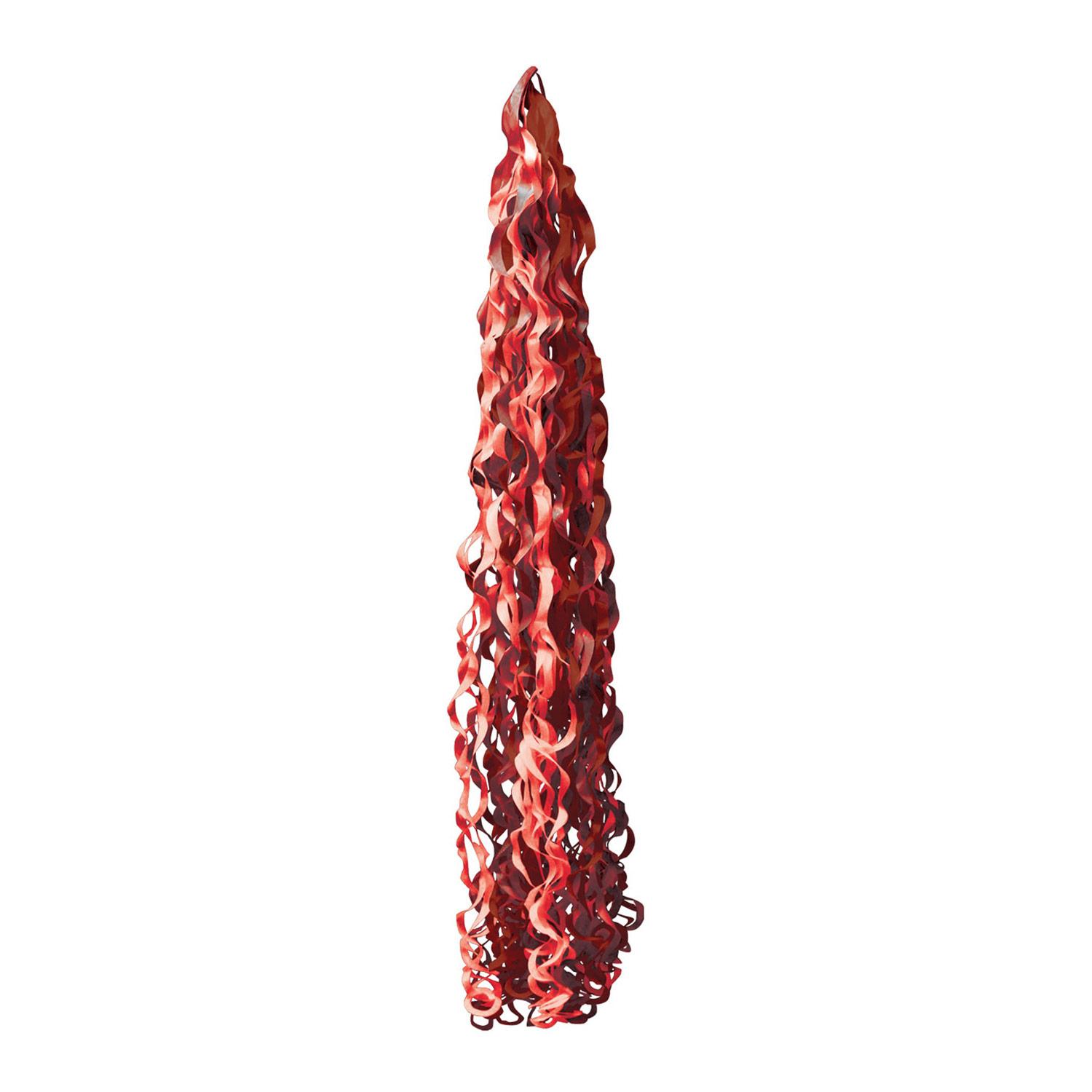 Red Twirlz Medium Balloon Tails 15x86cm Balloons & Streamers - Party Centre - Party Centre