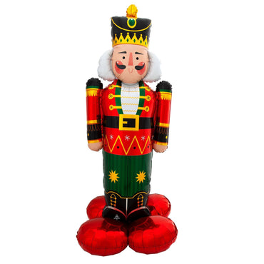 Nutcracker AirLoonz Foil Balloon 60x154cm Balloons & Streamers - Party Centre - Party Centre