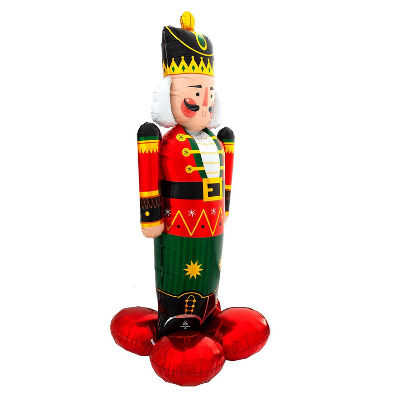 Nutcracker AirLoonz Foil Balloon 60x154cm Balloons & Streamers - Party Centre