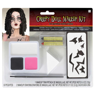 Creepy Doll Make Up Kit Costumes & Apparel - Party Centre - Party Centre