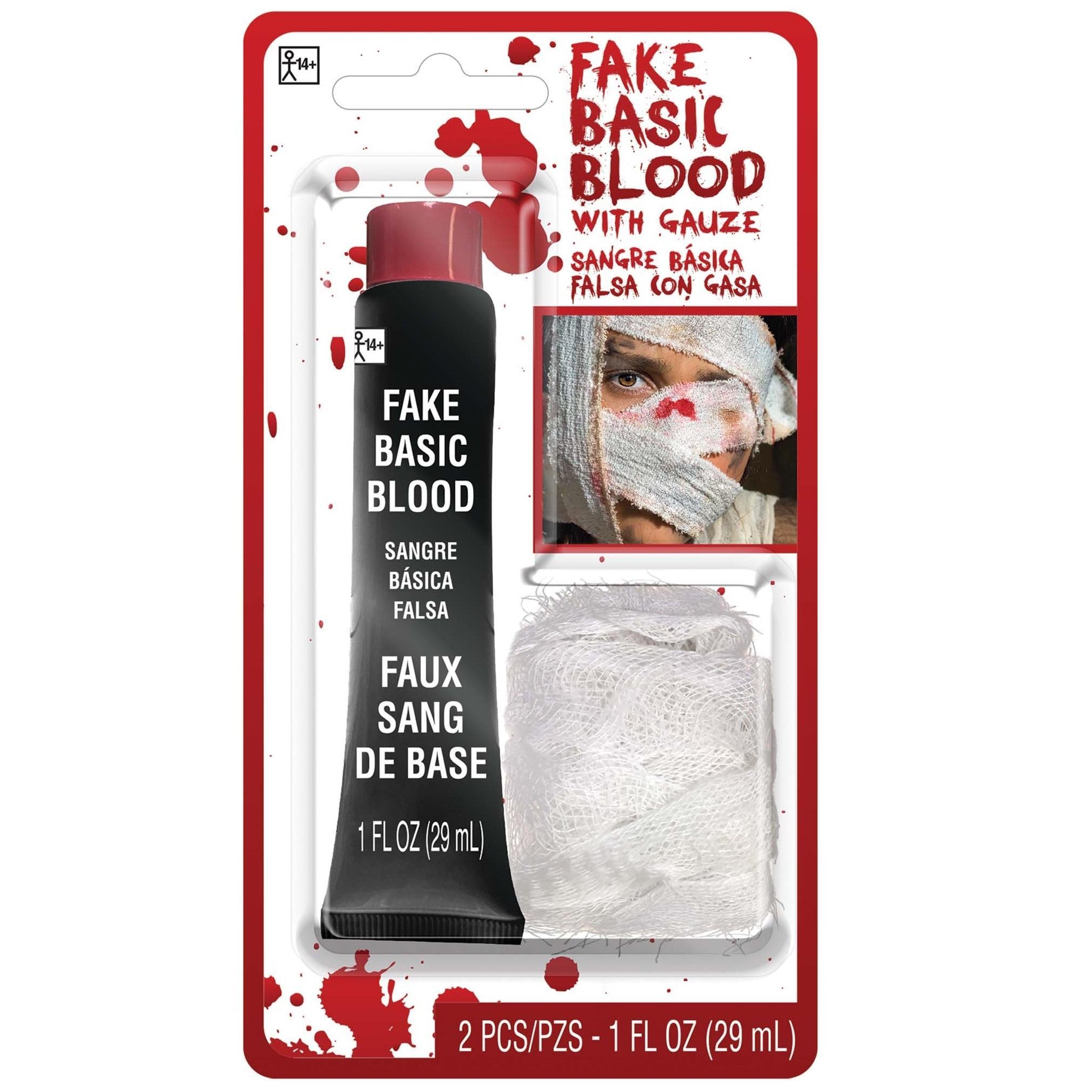 Adult Blood With Gauze 1OZ Costumes & Apparel - Party Centre - Party Centre