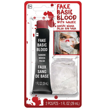 Adult Blood With Gauze 1OZ Costumes & Apparel - Party Centre - Party Centre
