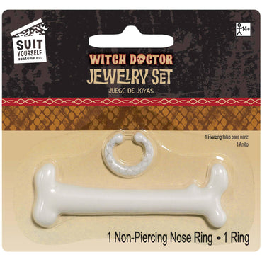 Adult Witch Doctor Jewelry Set Costumes & Apparel - Party Centre - Party Centre
