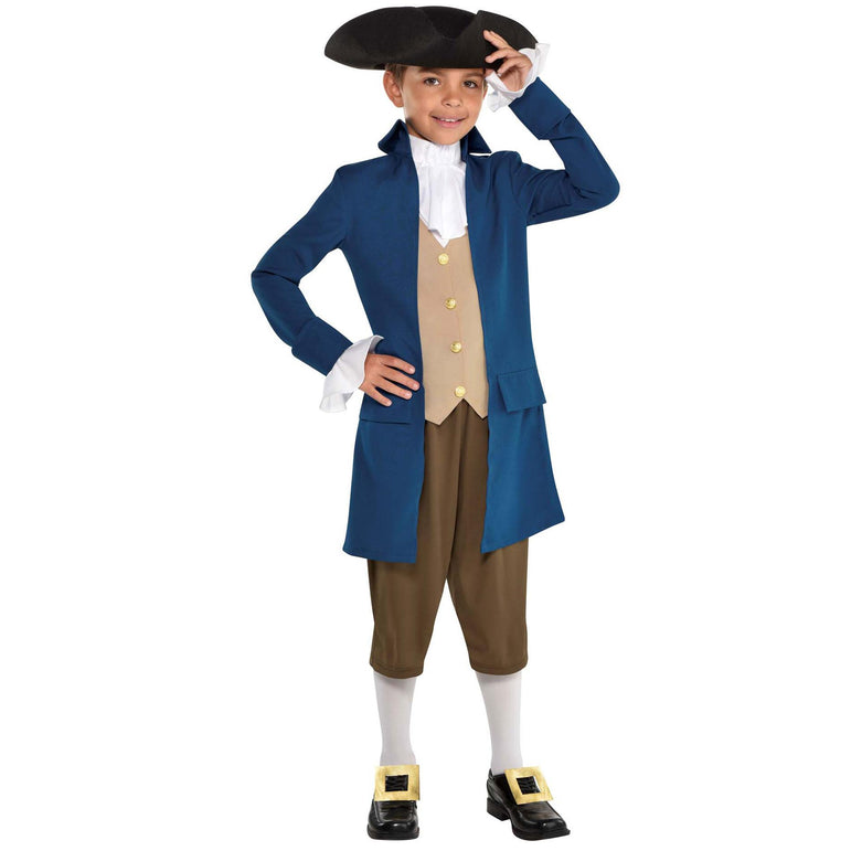 Child Paul Revere Costume Costumes & Apparel - Party Centre