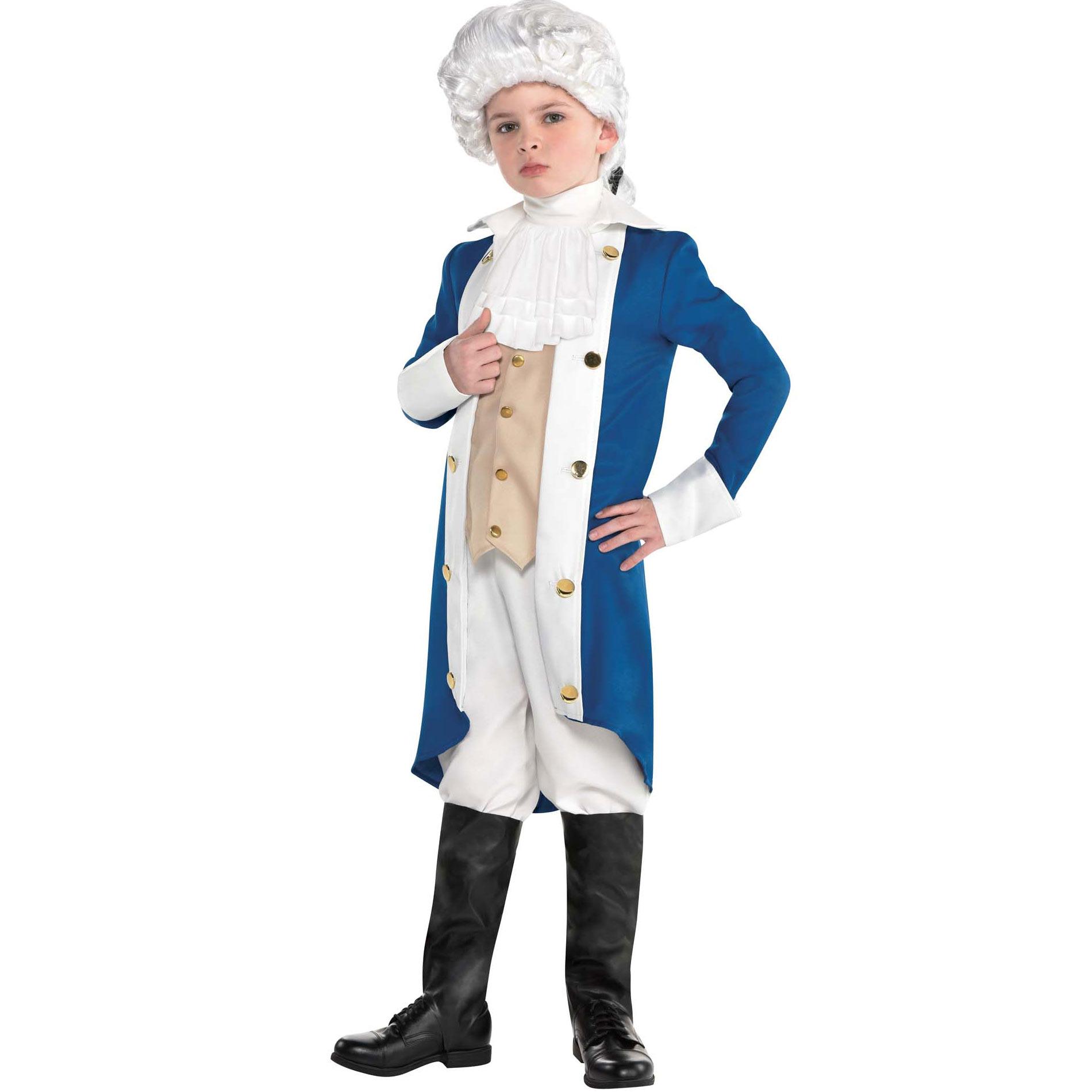 Child George Washington Costume Costumes & Apparel - Party Centre - Party Centre