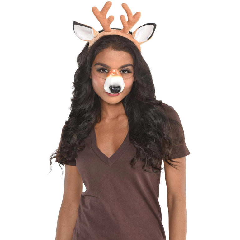 Adult Deer Selfie Kit Costumes & Apparel - Party Centre