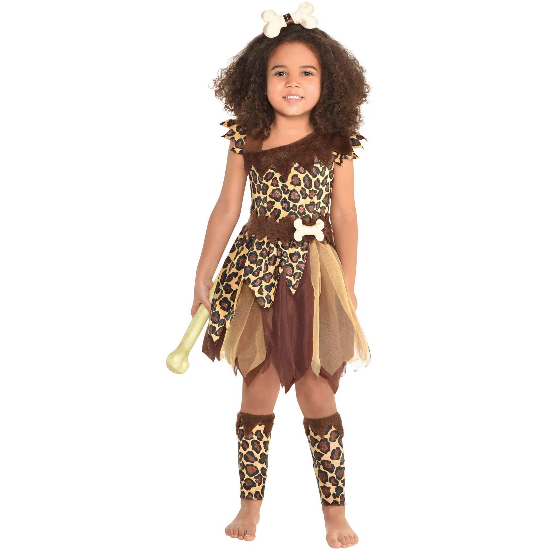 Toddler Cave Girl Costume Costumes & Apparel - Party Centre - Party Centre