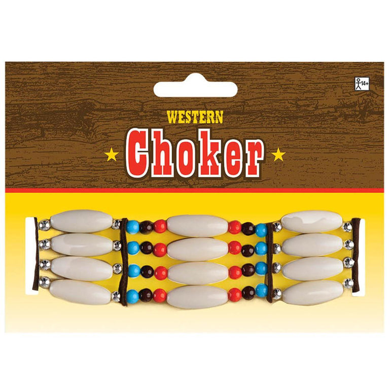 Native American Choker Necklace Costumes & Apparel - Party Centre