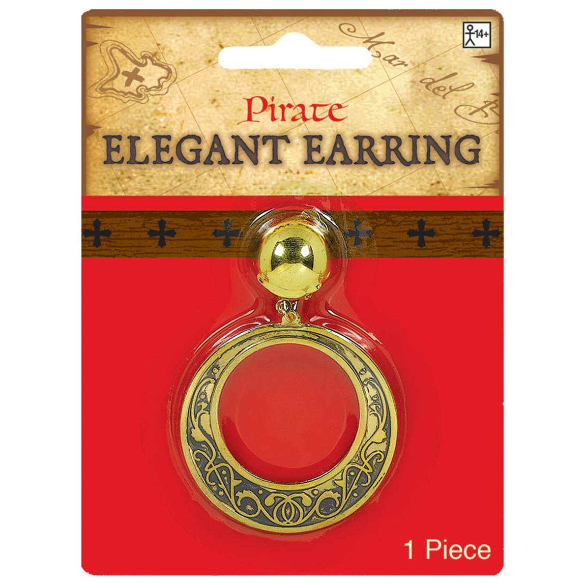 Elegant Pirate Earrings Costumes & Apparel - Party Centre - Party Centre