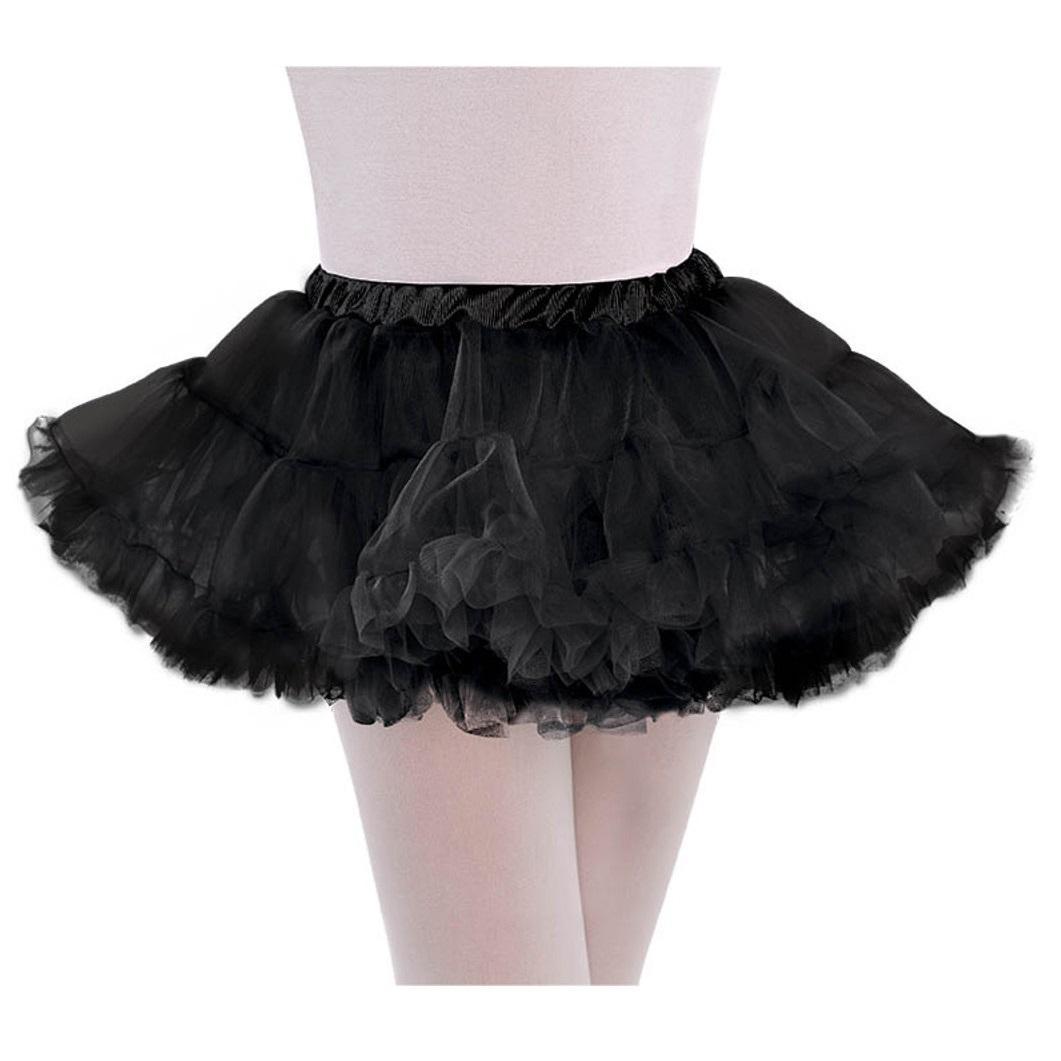 Child Full Small/Medium Black Petticoat Costumes & Apparel - Party Centre - Party Centre