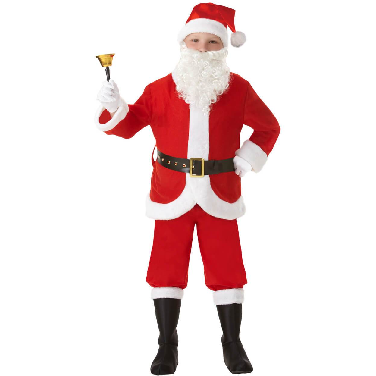 Child Santa Suit Christmas Holiday Costume Costumes & Apparel - Party Centre - Party Centre