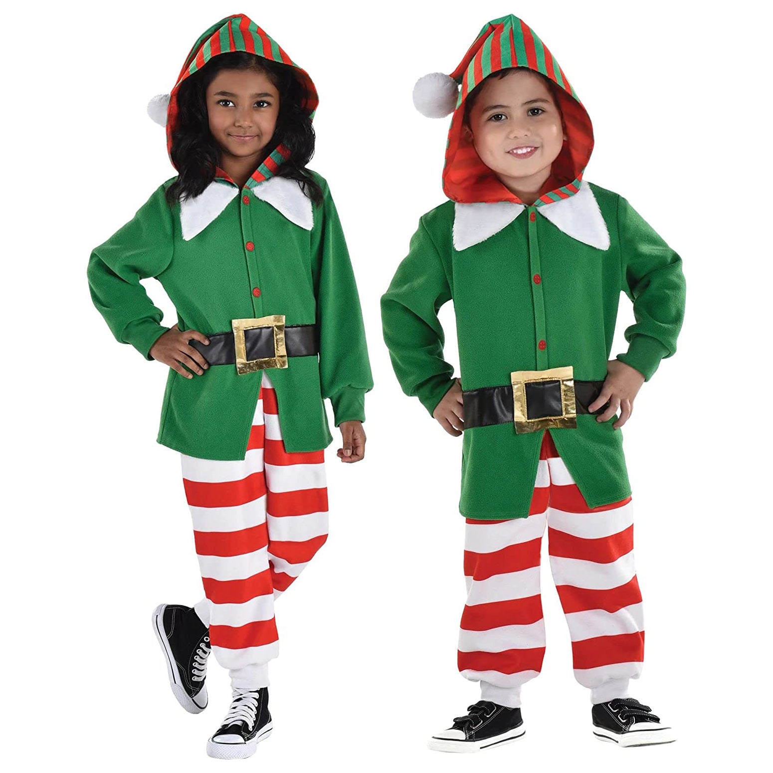 Child Elf Zipster Costume - Party Centre