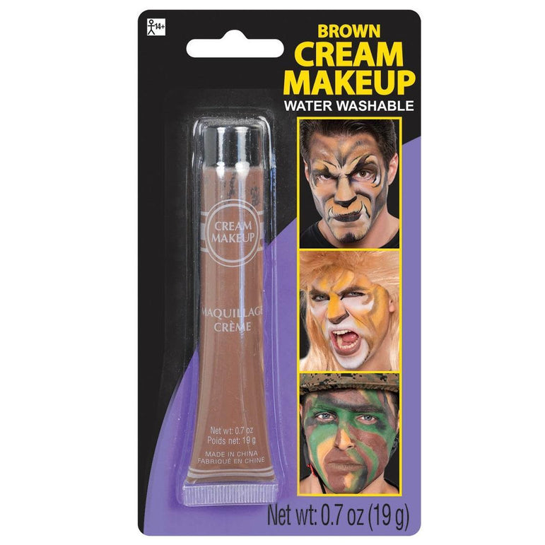 Cream Make-Up Brown Costumes & Apparel - Party Centre