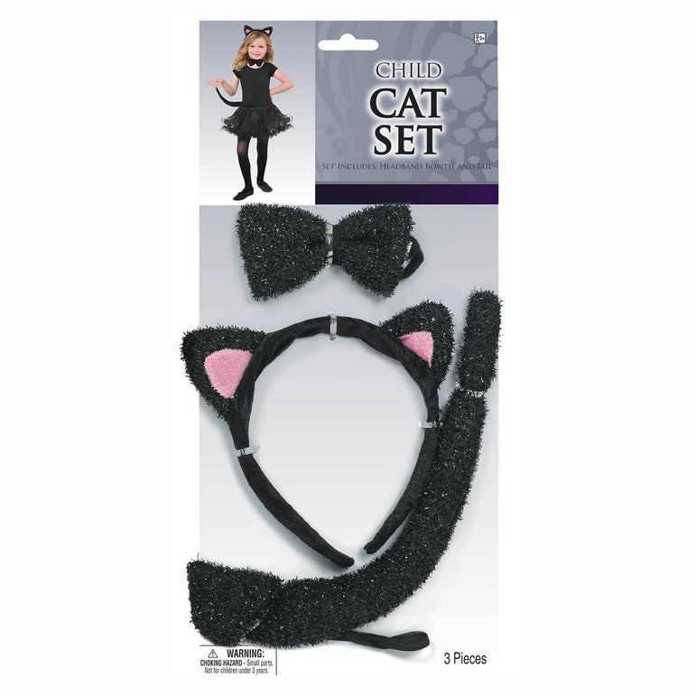 Child Cat Set Costumes & Apparel - Party Centre