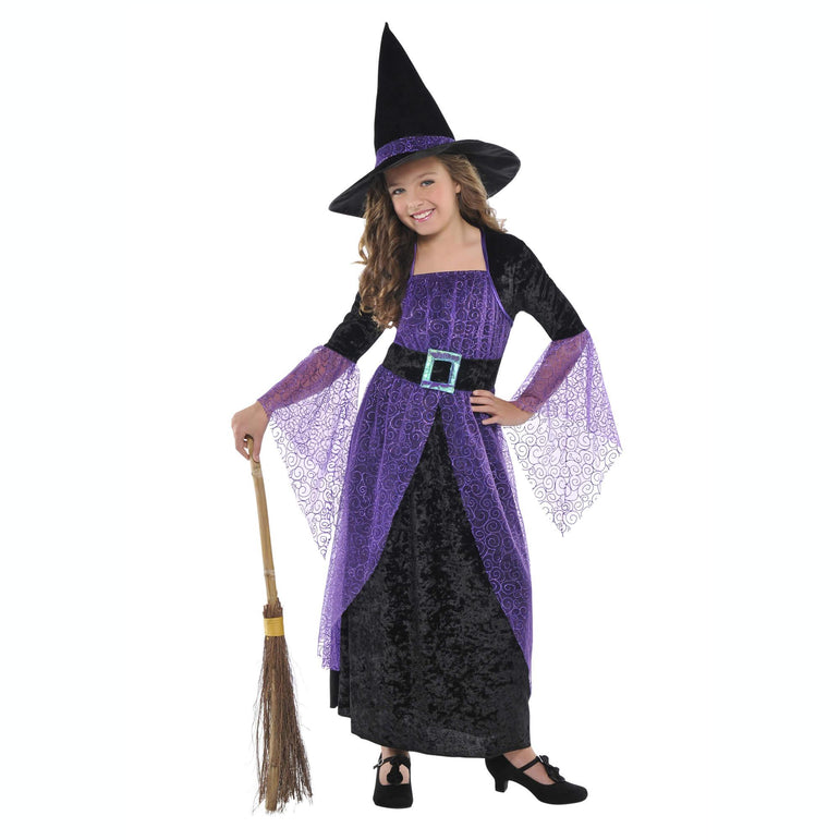 Child Pretty Potion Witch Halloween Costume Costumes & Apparel - Party Centre