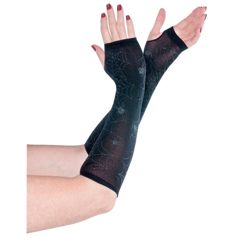 Adult Sheer Black Warmer Costumes & Apparel - Party Centre