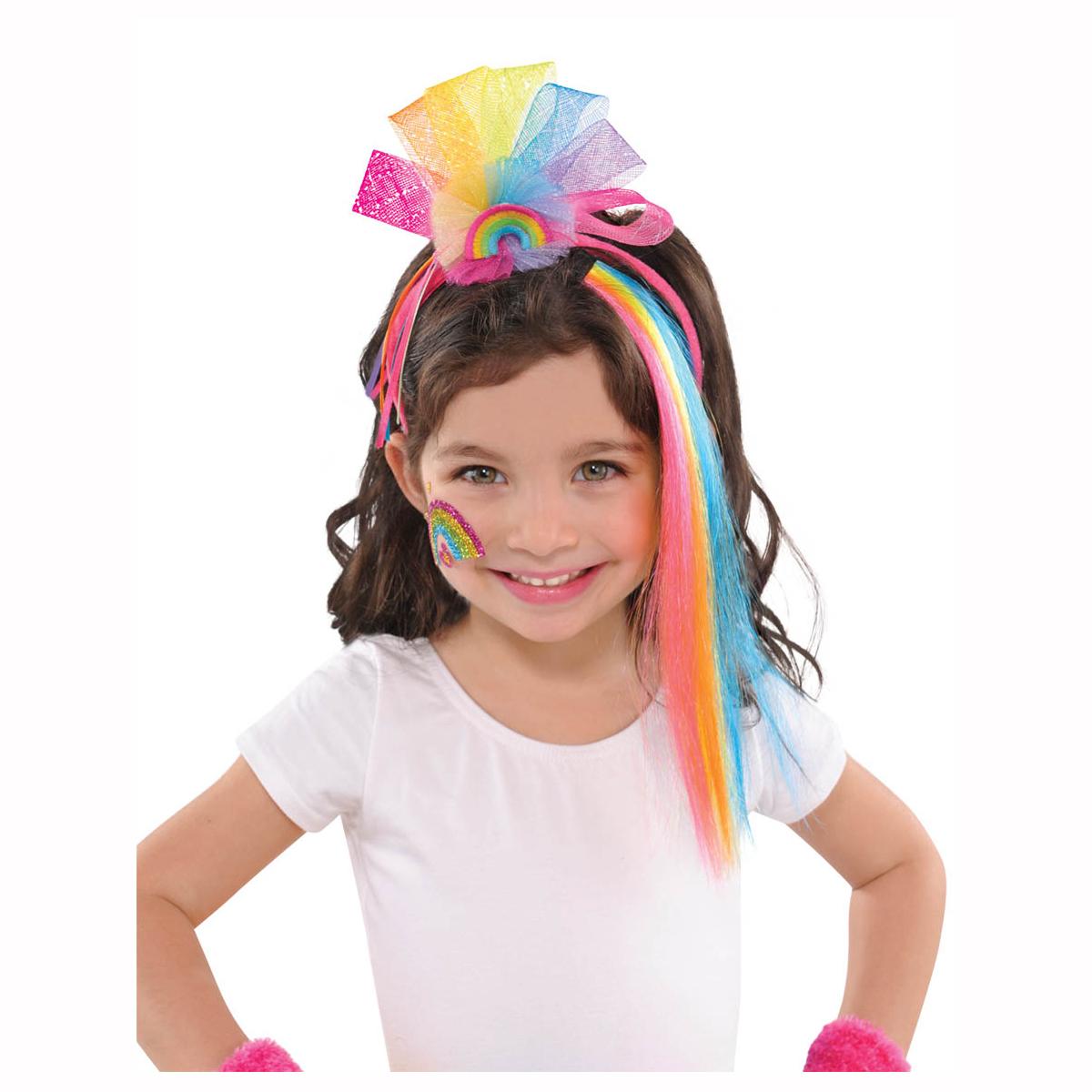 Rainbow Fairy Fascinator Costumes & Apparel - Party Centre - Party Centre