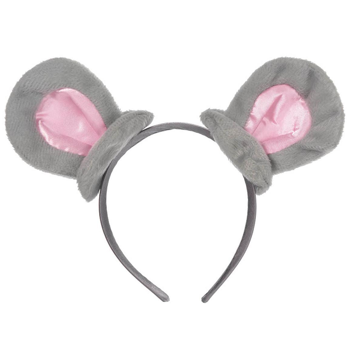 Grey Mouse Ears Costumes & Apparel - Party Centre - Party Centre