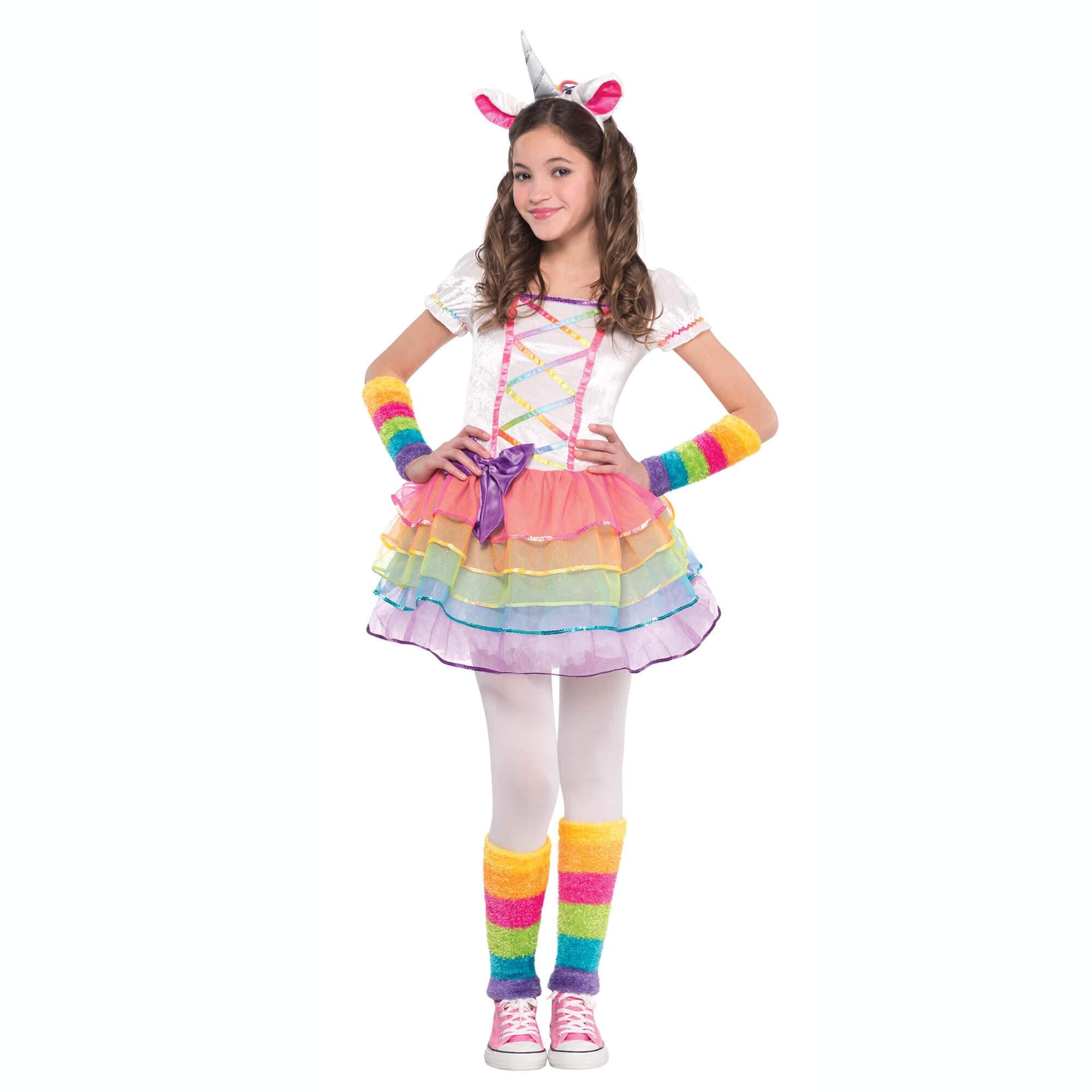 Child Rainbow Unicorn Costume Costumes & Apparel - Party Centre - Party Centre