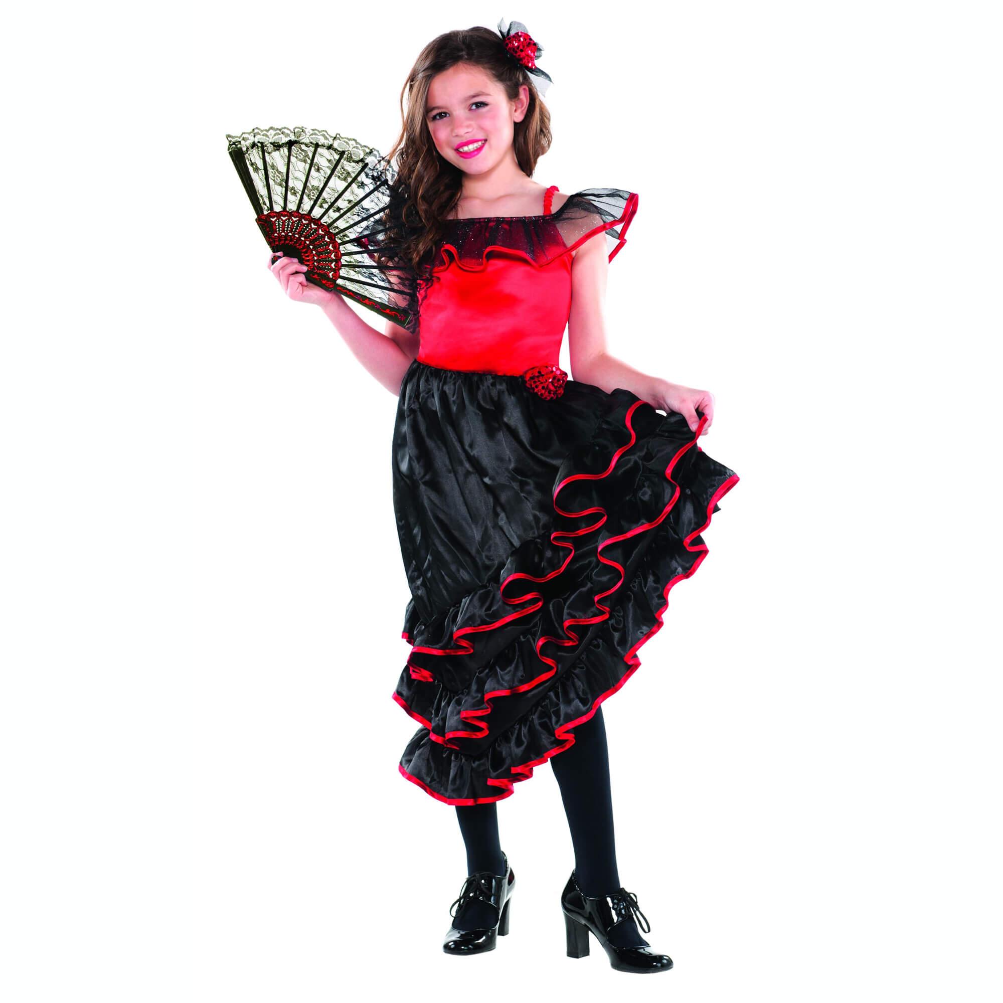 Child Spanish Dancer Costume Costumes & Apparel - Party Centre - Party Centre