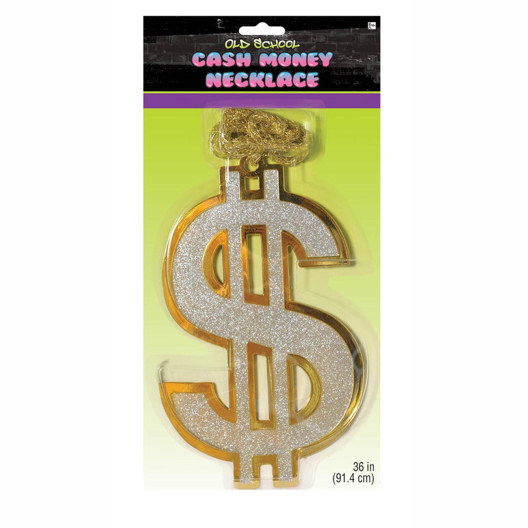 Cash Money Necklace Costumes & Apparel - Party Centre