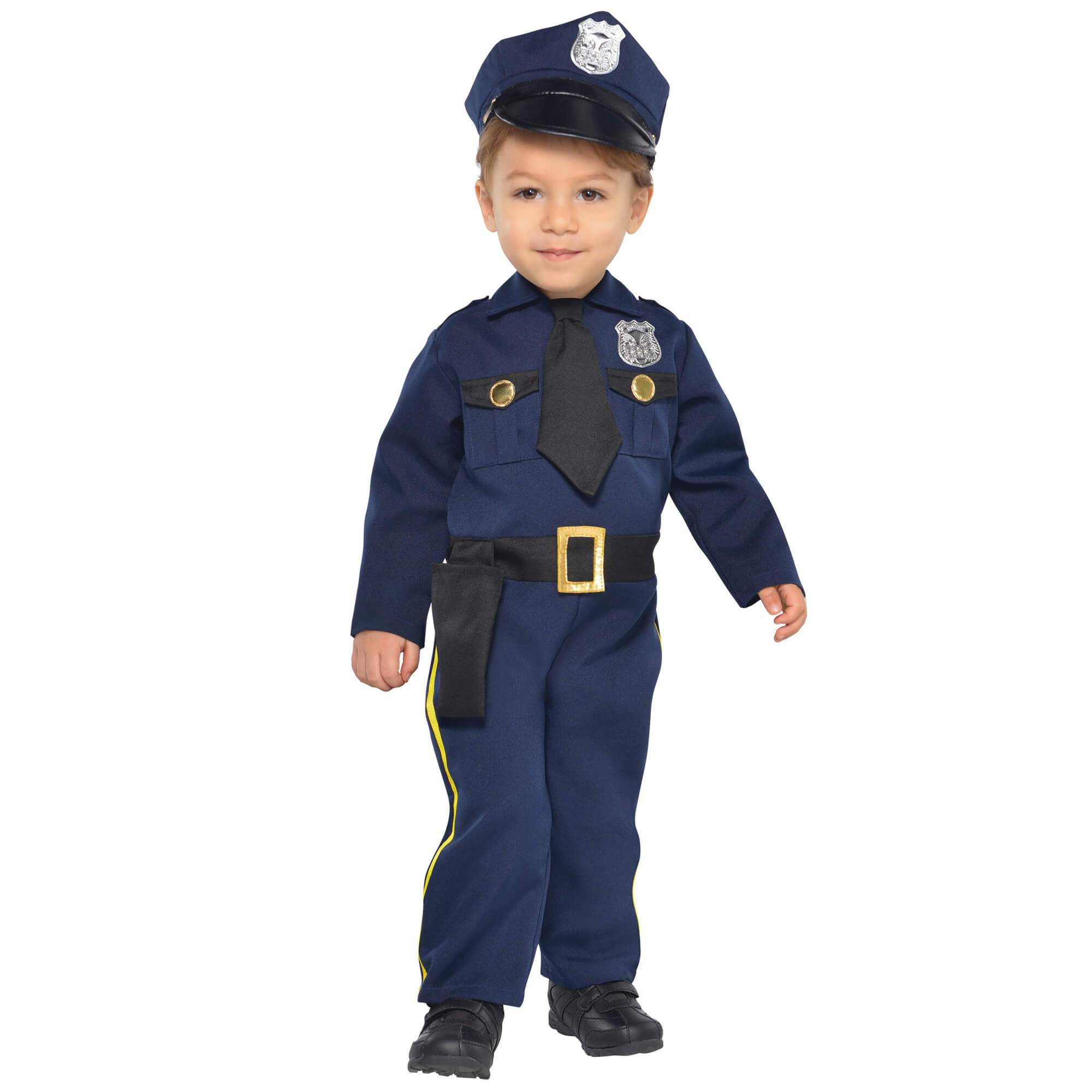 Toddler Cop Recruit Career Costume Costumes & Apparel - Party Centre - Party Centre