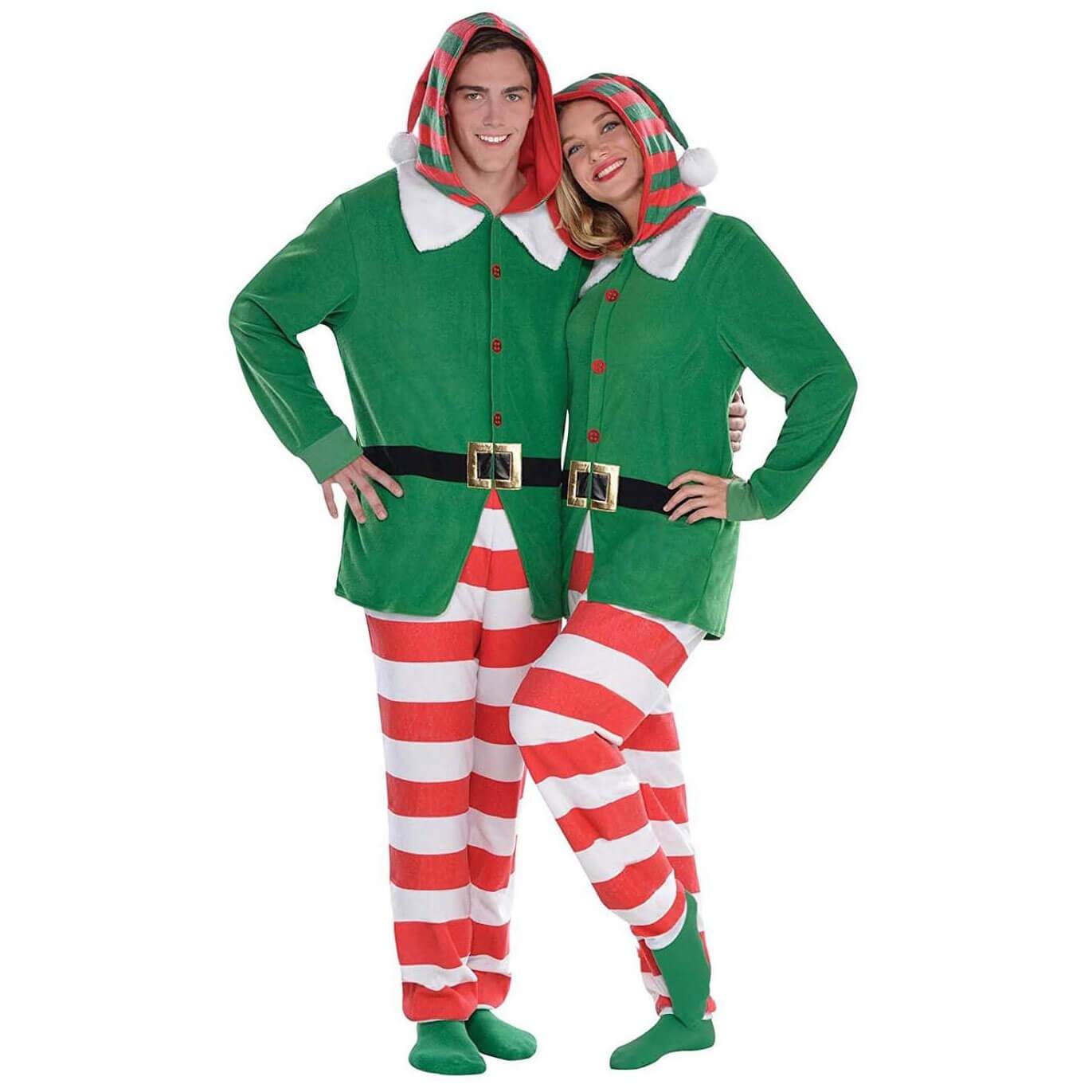 Adult Elf Zipster Costume Costumes & Apparel - Party Centre - Party Centre