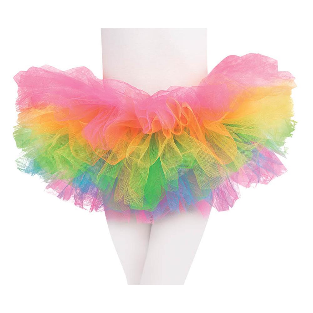 Child Rainbow Ballet Tutu Small/ Medium Costumes & Apparel - Party Centre - Party Centre