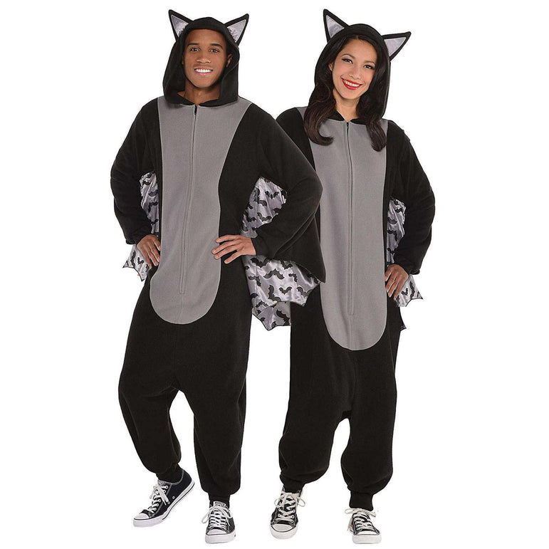 Adult Bat Zipster Costume Costumes & Apparel - Party Centre
